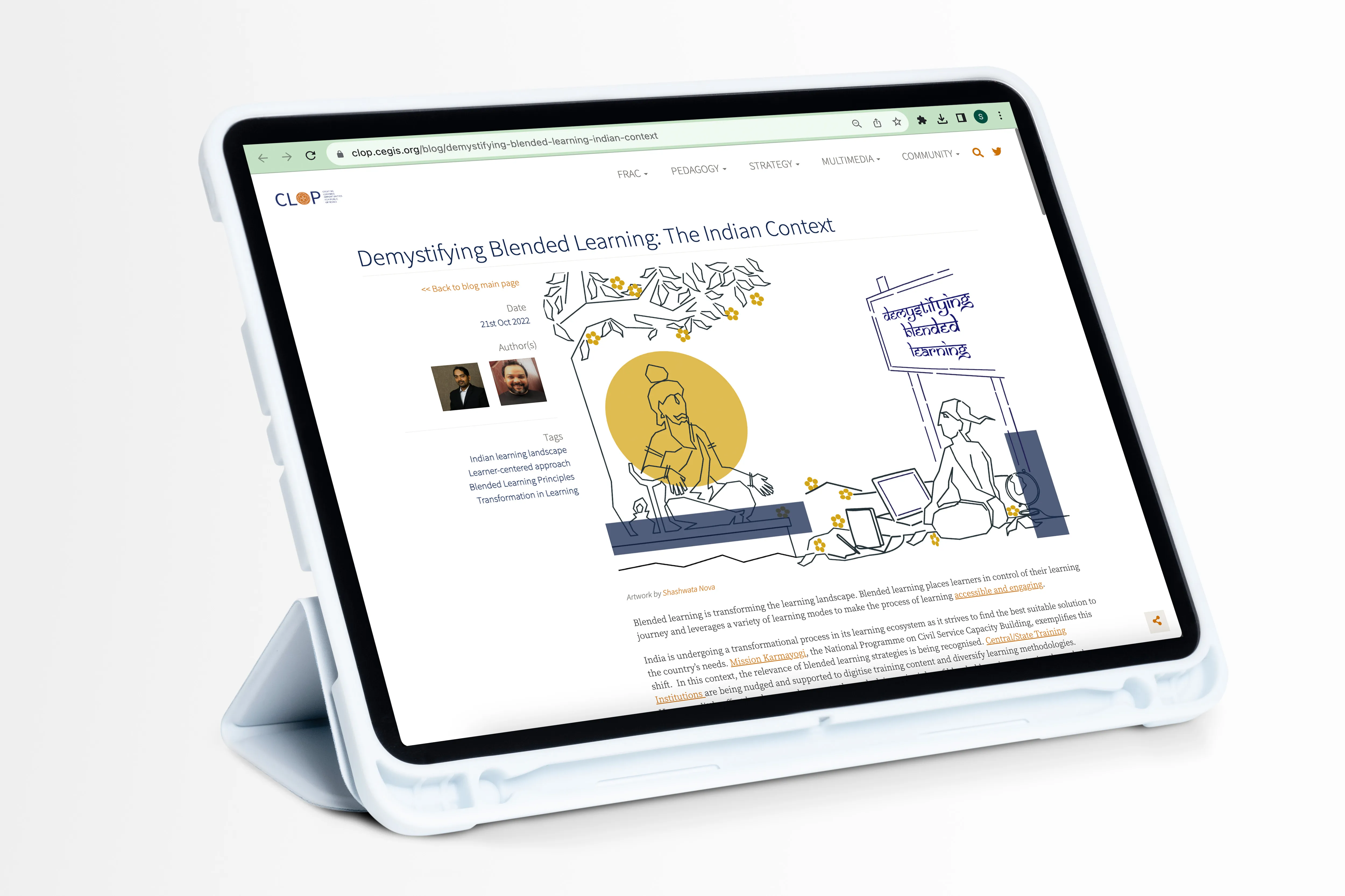 Demystifying Blended Learning: The Indian Context cegis image